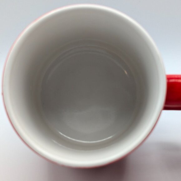 Little Orphan Annie Red Mug by M Ware, Rare - Picture 5 of 11